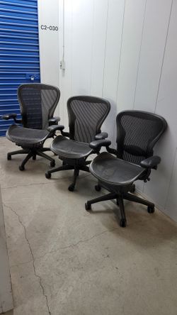 Herman Miller Aeron Size B Fully Ergonomic Task Chair 