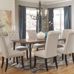 Rustic Farmhouse Dining Table (Table Only)