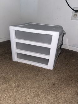 Clear organization drawers