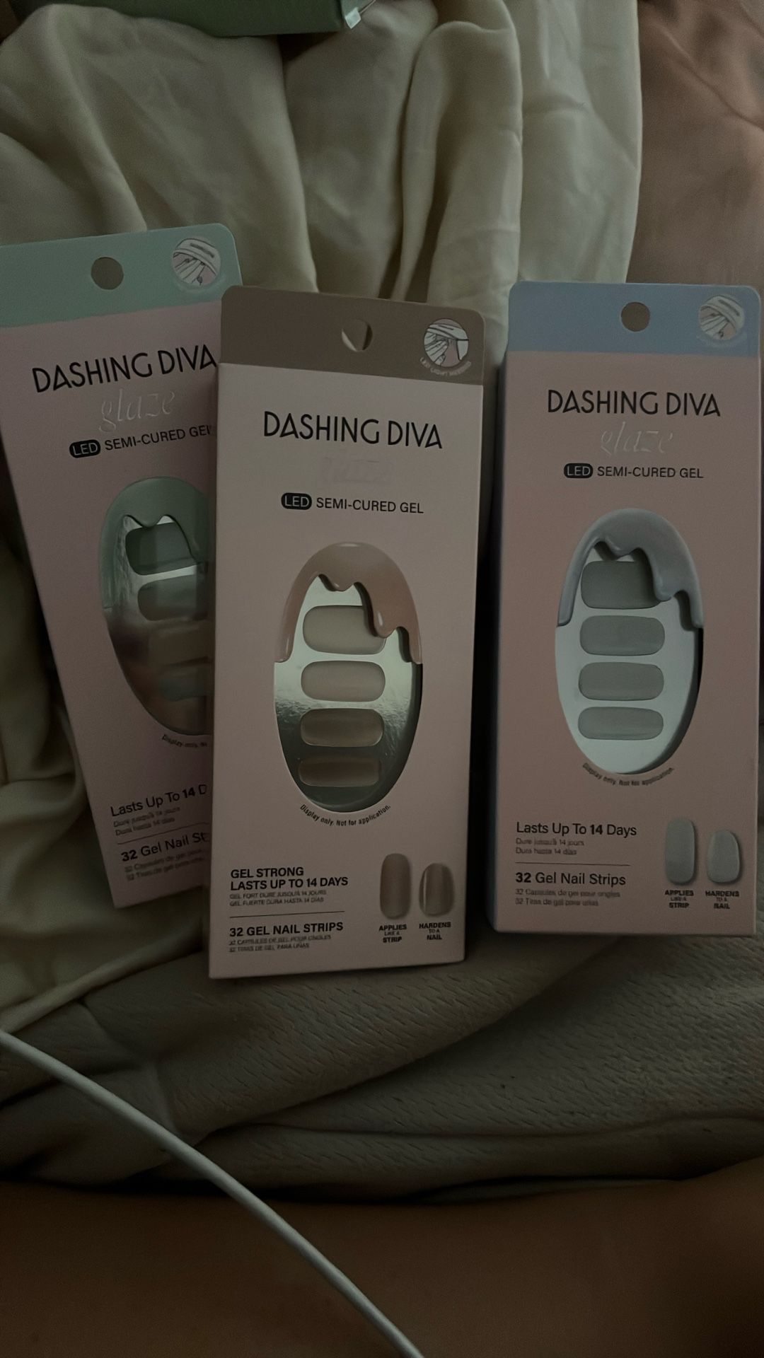 Dashing Diva Glaze LED Semi- Cured Nails