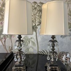 Pair Of Mid Century Hollywood Regency Lamps