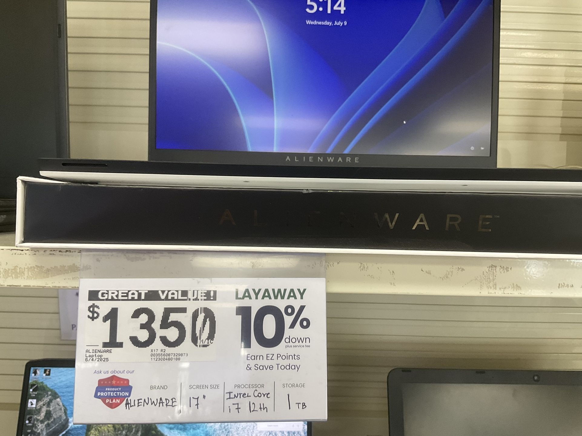 Alienware LAPTOP