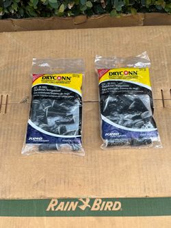 Dry conn outdoor/irrigation water proof connectors