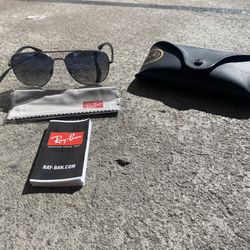 Ray Ban Aviator Sunglasses Polarized 