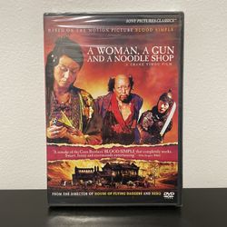 A Woman A Gun & A Noodle Shop DVD NEW SEALED Coen Brothers Remake Sony 2011