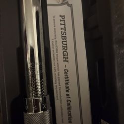 Pittsburgh Pro 1/2 Torque Wrench