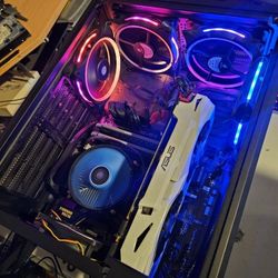 Corsair Gaming PC. i7-3.0GHz CPU 9TH-Gen 16GB Ram 512GB SSD+1TB HDD GPU: GTX 8GB.