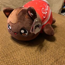 Aphmau Soda Cat Meemeows Plush Toy Catface Full Size 11". 
