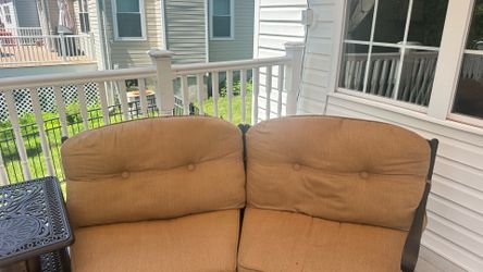 Fortunoff Curved Couches