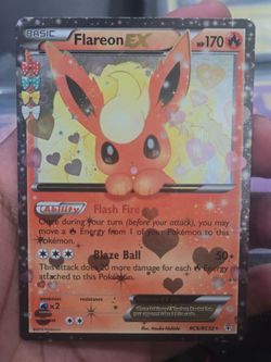 Flareon EX RC6/RC32 Holo Pokémon Card