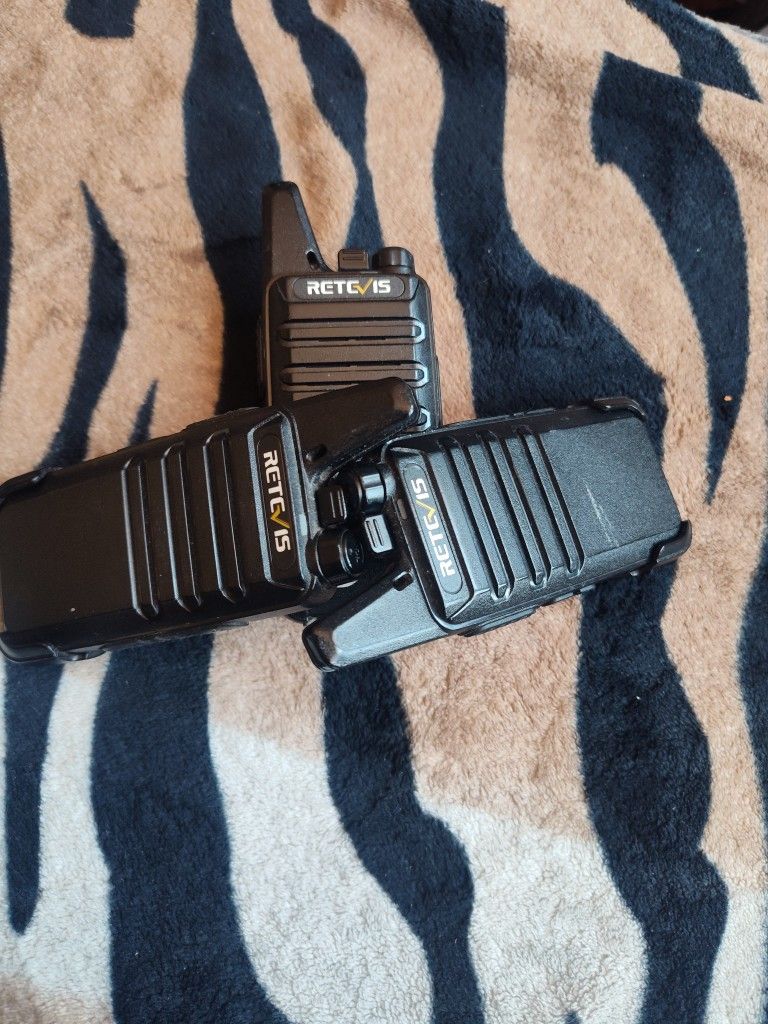 Walkie talkies