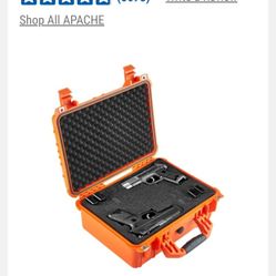 Gun Case Apache 3800 Waterproof Orange