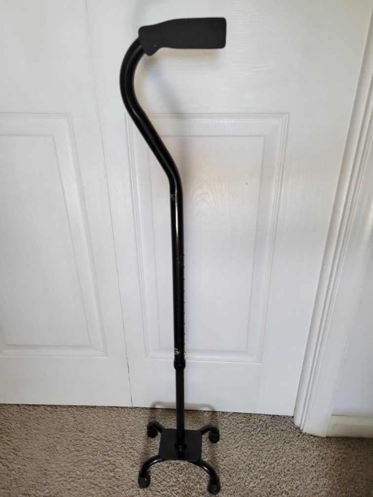 Quad Cane Adjustable Walking Cane