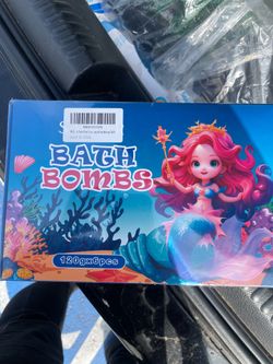 New aromatic bath balls comes with 6.