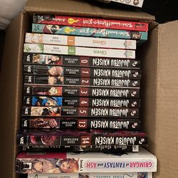 Anime Manga Volumes Comic Books