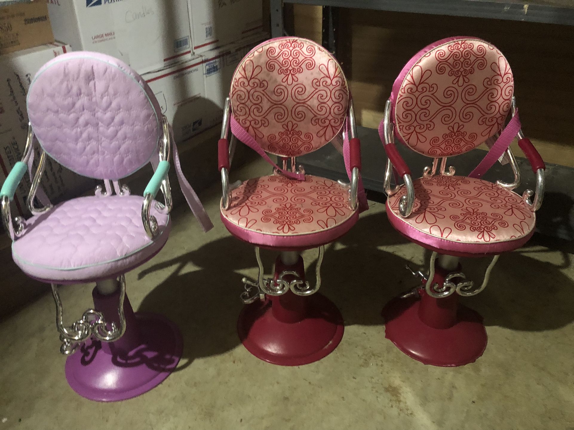 Bundle Toys Dolls Chairs