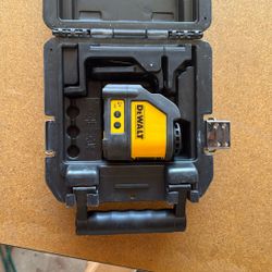 DEWALT 165 ft. Red Self-Leveling Cross-Line Laser Level dw088cg