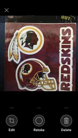 NFL Washington Redskins big multi magnet sheet