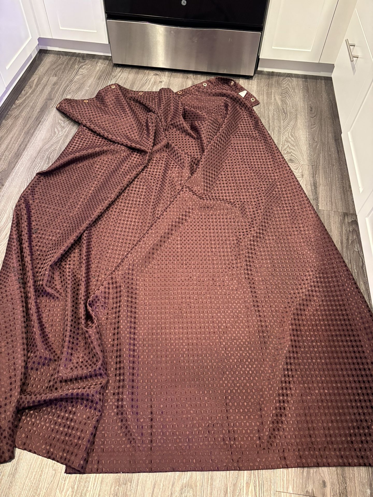 fabric shower curtain