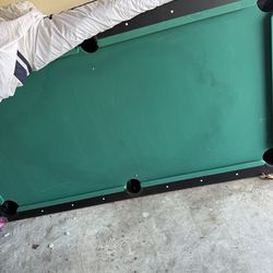 Pool table and ping-pong