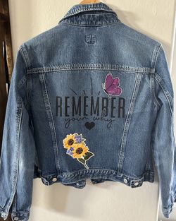 Customized Gap Jean Jacket 