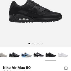 Airmax 90s All Black Men