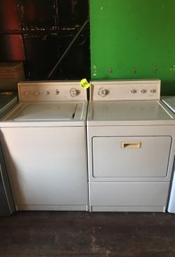 Kenmore Washer and Dryer