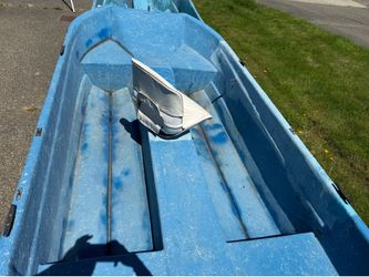 10ft Sorensen dual hull fiberglass boat