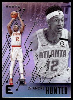 2019 Panini Chronicles Essentials Atlanta Hawks De'Andre Hunter #217 RC 0