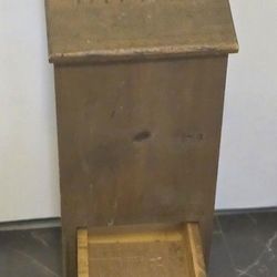 Vintage Potato & Onion Old Wood Store