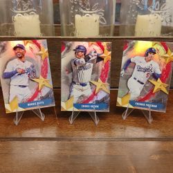 Topps 2025 Series 1 &2 Dodgers Star Of MLB Cards ⚾