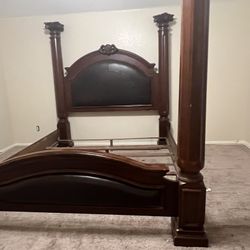 King Bed Frame. FREE PICK UP ONLY 