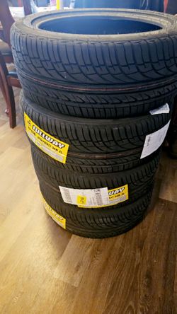 Set of 4 brand new 17 inch tires