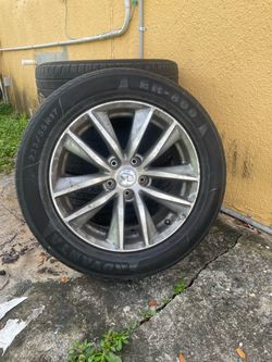 Q50 stock rims