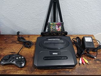 Sega Genesis Model 2 MK-1631 Console Bundle + 235 Games 🎮 Tested & Solid 🕹️