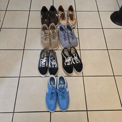 Nike Air Force 1 and Vans