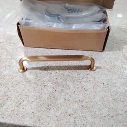 10 PCs Gold Handle 