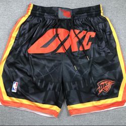 OKC Thunder Just Don Shorts Size Medium And Large 