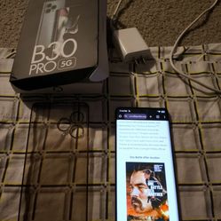 Nuu B30 Pro 5G Cell phone good condition low price 256gb unlocked  Low Price 