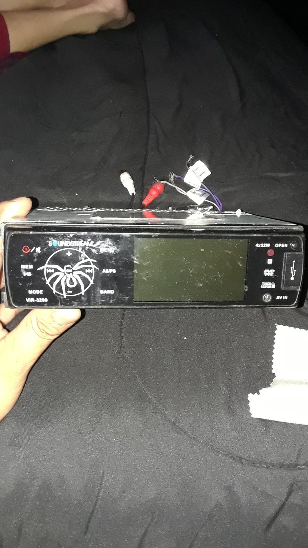 Sound Stream touch sensor radio