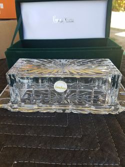 Butter crystal dish