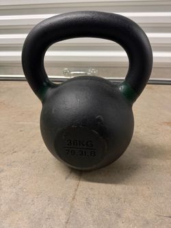 36KG / 79.3LB Cast Iron Kettlebell