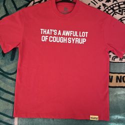 Red Cough Syrup Tee 