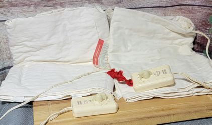 Vintage Electro-Warmth Heated Mattress Warmer Pad (Model C) - Lot of 2 Separate Units