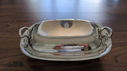 Reed And Barton "Mayflower"  Silver Plate Serving Dish