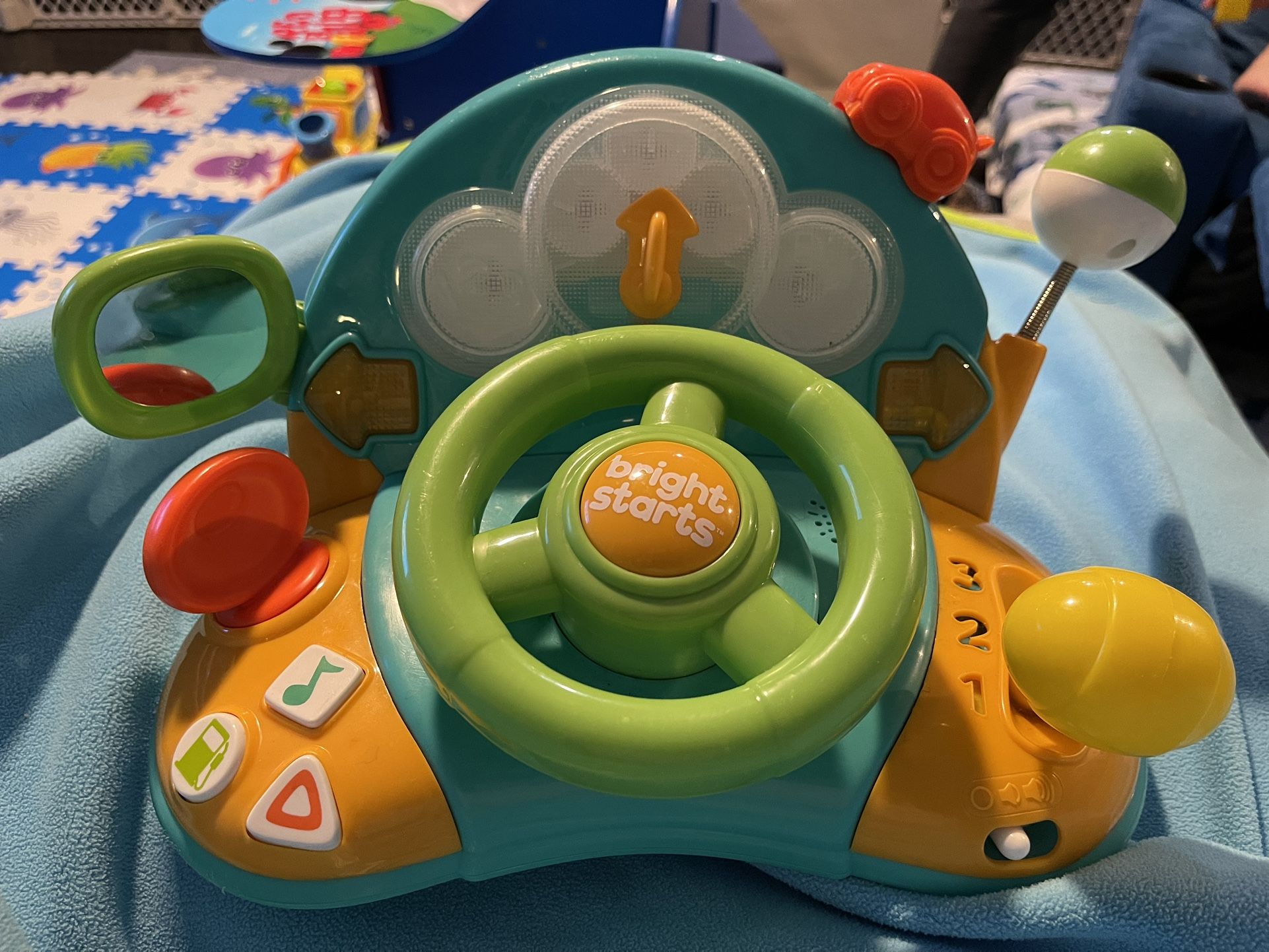 bright start lights & colors driver steering wheel