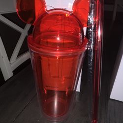 Sublimation Tumbler And Plastic Mickey Mouse Cup