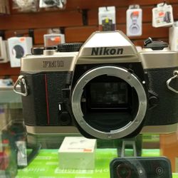 Nikon FM10 Film Camera Body - Sticky Shutter | Needs Repair - Firm Price - NYC Pickup !