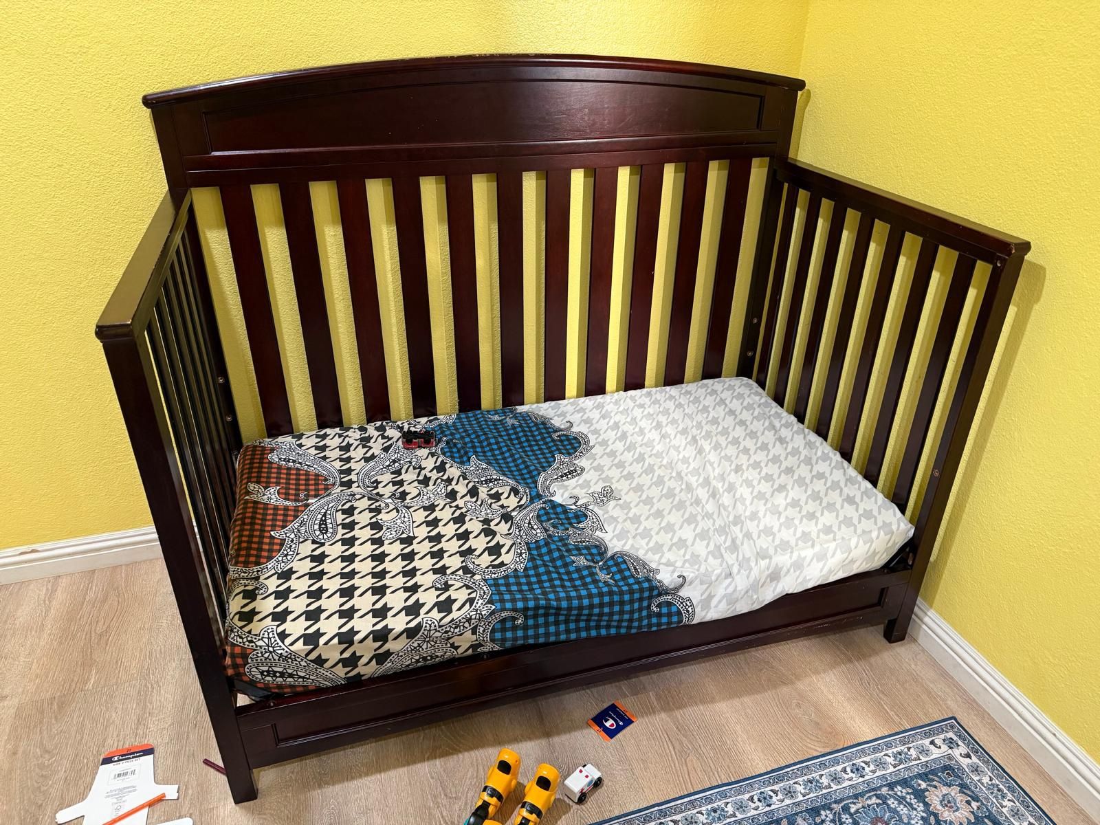 Delta 4 In 1 Convertible Crib With Mattress