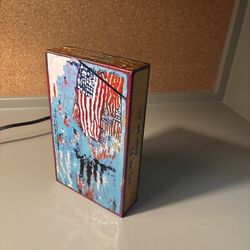 Houston Llew Spiritile Glass on Copper Tile Winston Churchill American Heroes